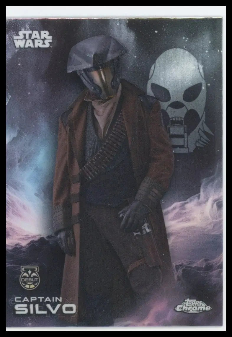 2025 Topps Chrome Star Wars Captain Silvo Debut #21 Skeleton Crew Trading Card - Star Wars Card Single