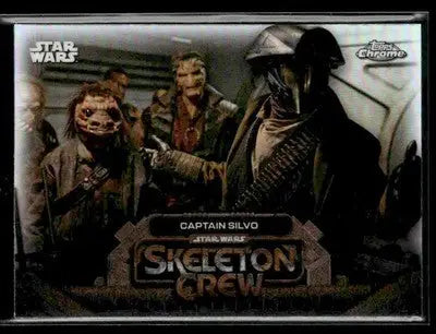 2025 Topps Chrome Star Wars Captain Silvo #SC-1 Skeleton Crew - Star Wars Card Single