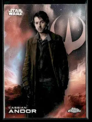 2025 Topps Chrome Star Wars Cassian Andor #22 Andor - Star Wars Card Single