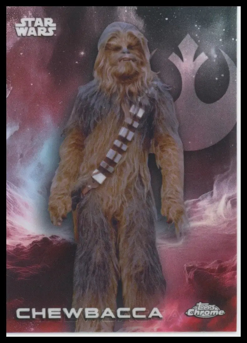 2025 Topps Chrome Star Wars Chewbacca #23 Return of the Jedi Trading Card - Star Wars Card Single