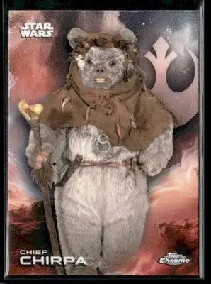 2025 Topps Chrome Star Wars Chief Chirpa #112 Return of the Jedi - Star Wars Card Single