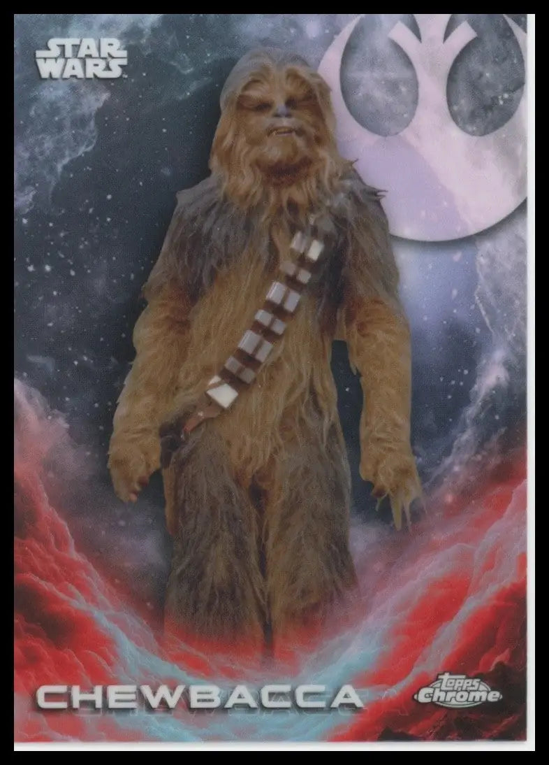 2025 Topps Chrome Star Wars Costco Chewbacca #CE-10 Return of the Jedi Card - Star Wars Card Single