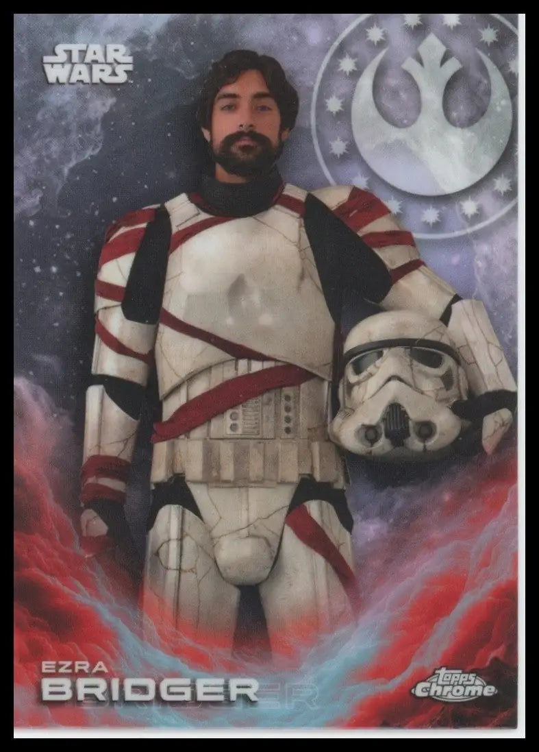2025 Topps Chrome Star Wars Costco Ezra Bridger #CE-16 Ahsoka - Star Wars Card Single