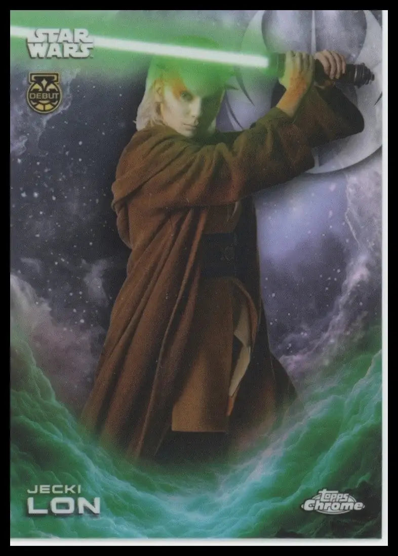 2025 Topps Chrome Star Wars Costco Jecki Lon Debut #CE-28 Acolyte Trading Card - Star Wars Card Single