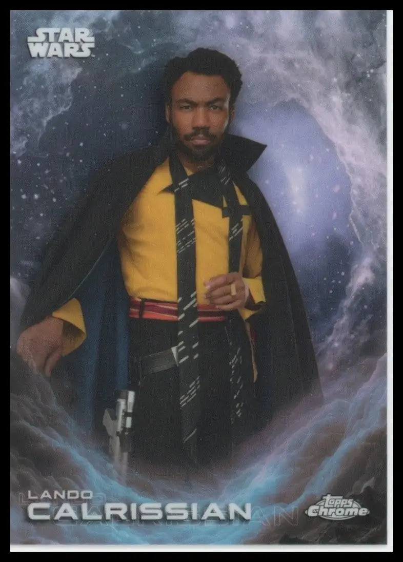 2025 Topps Chrome Star Wars Costco Lando Calrissian #CE-34 Solo Trading Card - Star Wars Card Single