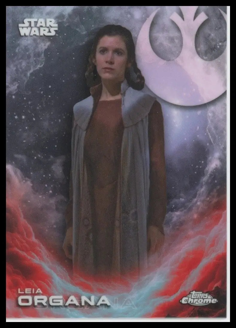2025 Topps Chrome Star Wars Costco Leia Organa #CE-35 Empire Strikes Back - Star Wars Card Single