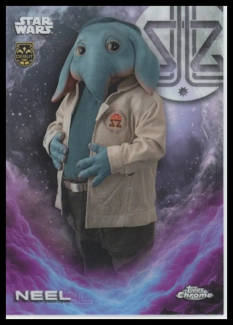 2025 Topps Chrome Star Wars Costco Neel Debut #CE-38 Skeleton Crew Trading Card - Star Wars Card Single