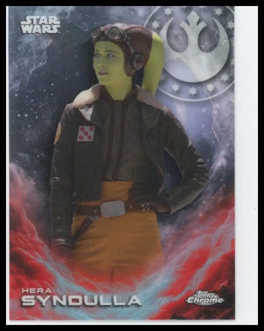 2025 Topps Chrome Star Wars Costo Hera Syndulla #CE-26 Ahsoka Trading Card - Star Wars Card Single