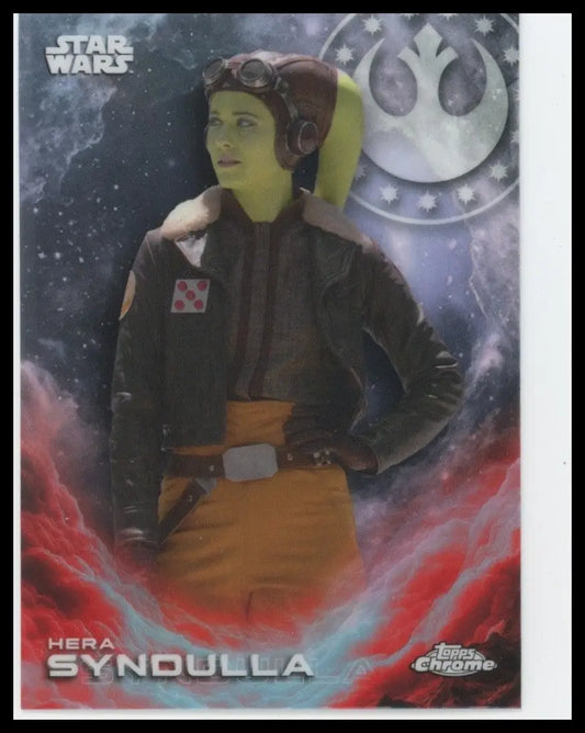 2025 Topps Chrome Star Wars Costo Hera Syndulla #CE-26 Ahsoka Trading Card - Star Wars Card Single