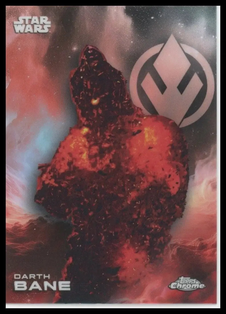 2025 Topps Chrome Star Wars Darth Bane #113 Clone Wars Trading Card - Star Wars Card Single