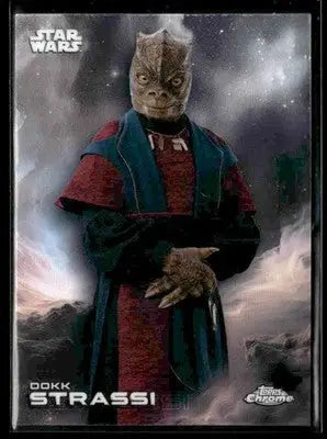 2025 Topps Chrome Star Wars Dokk Strassi #114 The Book of Bobba Fett - Star Wars Card Single