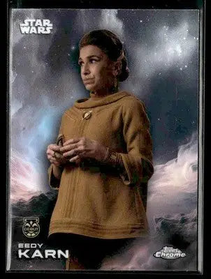2025 Topps Chrome Star Wars Eedy Karn #36 Andor - Star Wars Card Single