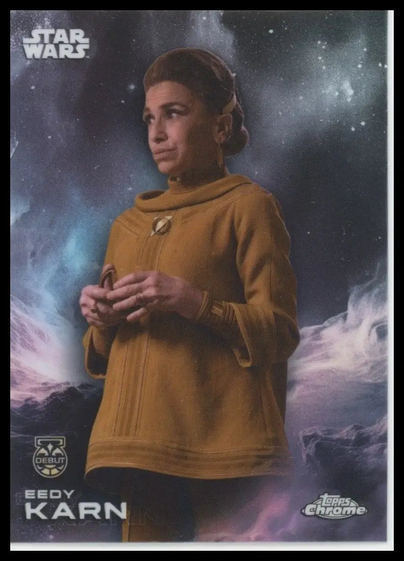 2025 Topps Chrome Star Wars Eedy Karn Debut #36 Andor Trading Card - Star Wars Card Single