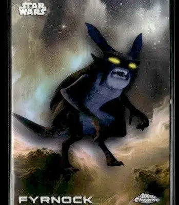 2025 Topps Chrome Star Wars Fyrnock #118 Rebels - Star Wars Card Single