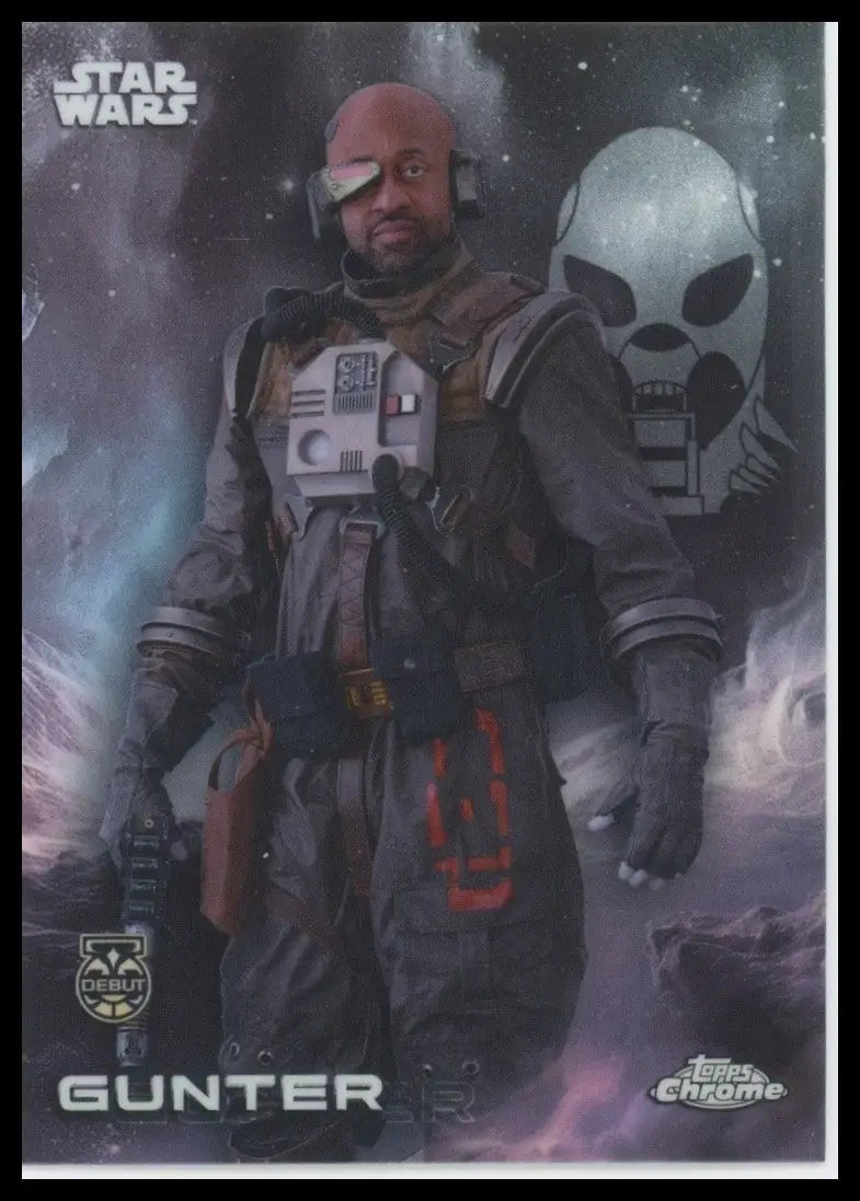 2025 Topps Chrome Star Wars Gunter Debut #57 Skelton Crew Trading Card - Star Wars Card Single