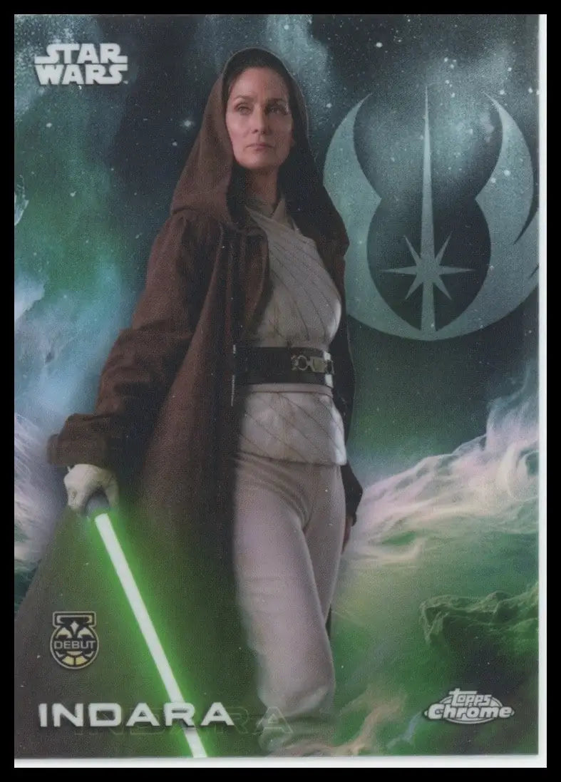 2025 Topps Chrome Star Wars Indara Debut #61 The Acolyte Trading Card - Star Wars Card Single