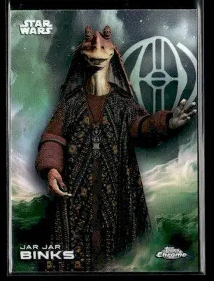 2025 Topps Chrome Star Wars Jar Jar Binks #63 Attack of the Clones - Star Wars Card Single