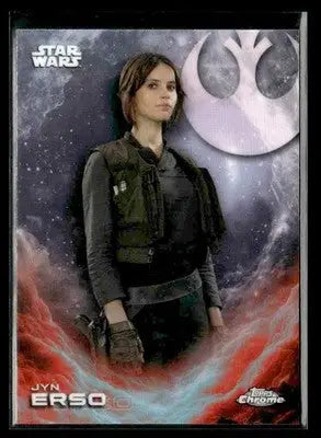 2025 Topps Chrome Star Wars Jyn Erso #CE-30 Costco Exclusive - Star Wars Card Single