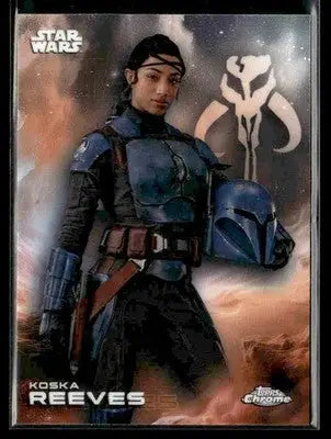 2025 Topps Chrome Star Wars Koska Reeves #76 The Mandalorian - Star Wars Card Single