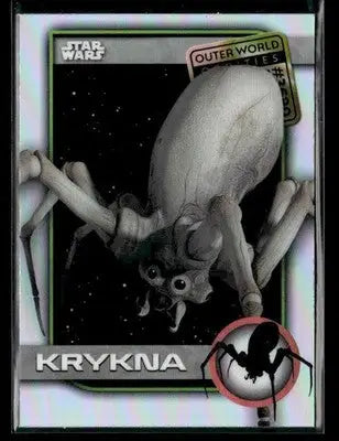2025 Topps Chrome Star Wars Krykna #UO-10 Outer World Oddities - Star Wars Card Single