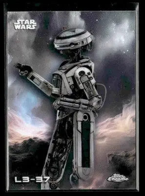 2025 Topps Chrome Star Wars L3-37 #77 Solo - Star Wars Card Single