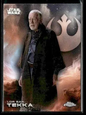 2025 Topps Chrome Star Wars Lor San Tekka #82 The Force Awakens - Star Wars Card Single