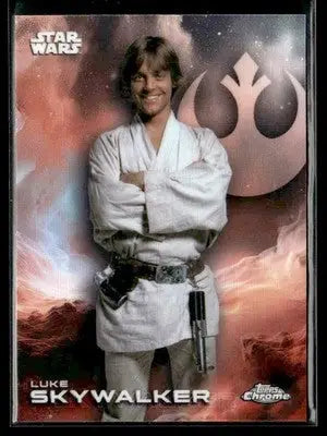 2025 Topps Chrome Star Wars Luke Skywalker #83 A New Hope