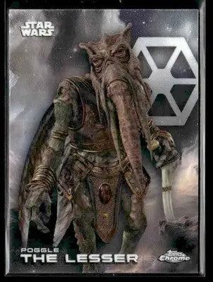 2025 Topps Chrome Star Wars Poggle the Lesser #146 Attack of the Clones - Star Wars Card Single