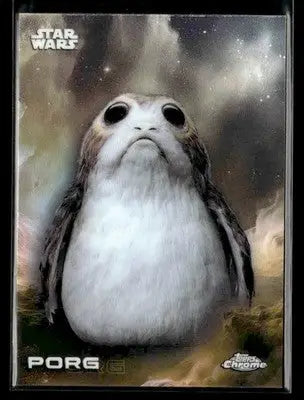 2025 Topps Chrome Star Wars Porg #147 The Last Jedi - Star Wars Card Single