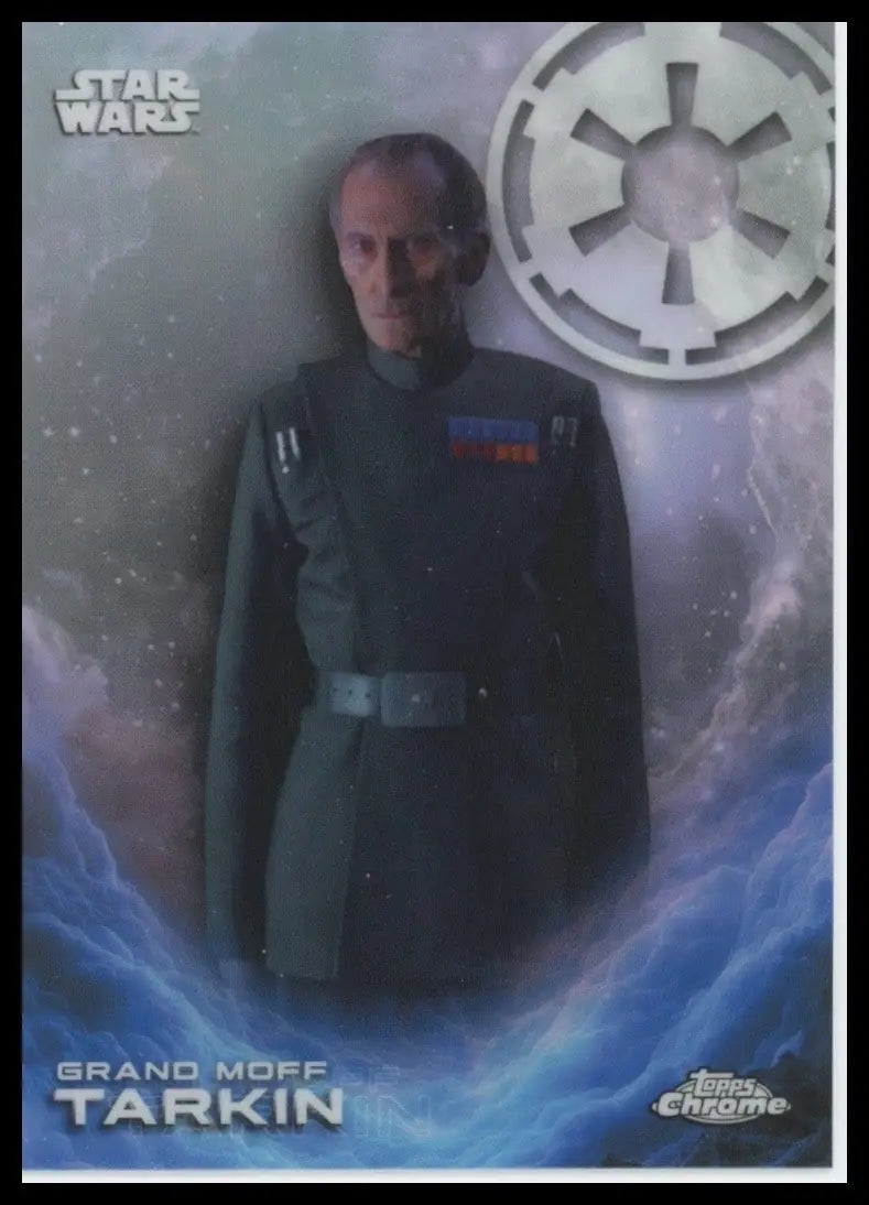 2025 Topps Chrome Star Wars Refractor Grand Moff Tarkin #CE-2 Rogue One Card - Star Wars Card Single