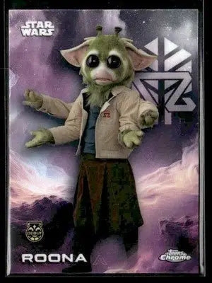 2025 Topps Chrome Star Wars Roona #157 Skeleton Crew - Star Wars Card Single