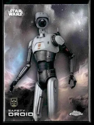 2025 Topps Chrome Star Wars Safety Droid #161 Skeleton Crew - Star Wars Card Single