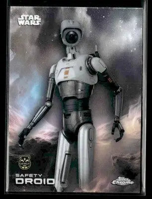 2025 Topps Chrome Star Wars Safety Droid #161 Skeleton Crew - Star Wars Card Single