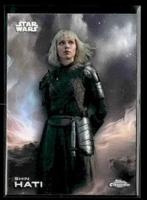2025 Topps Chrome Star Wars Shin Hati #166 Ahsoka - Star Wars Card Single