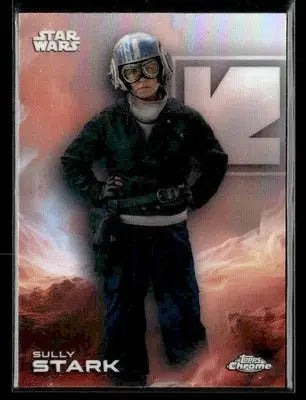 2025 Topps Chrome Star Wars Sully Stark #172 Rainbow Refractor Obi-Wan Kenobi - Star Wars Card Single