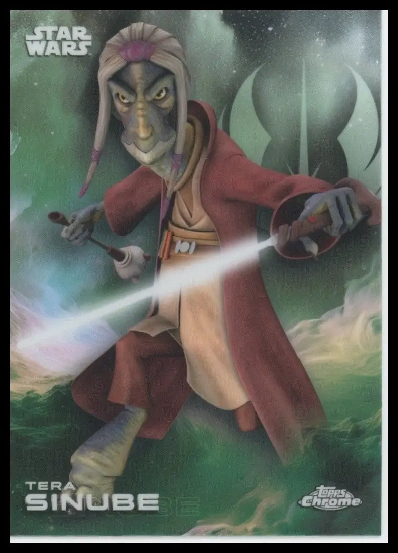 2025 Topps Chrome Star Wars Tera Sinube #177 Clone Wars Trading Card - Star Wars Card Single