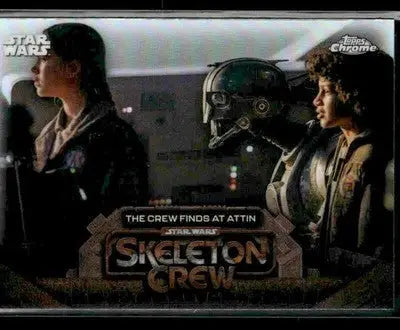 2025 Topps Chrome Star Wars The Crew Finds At Attin #SC-20 Skeleton Crew - Star Wars Card Single