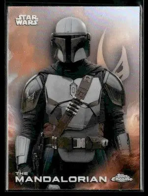 2025 Topps Chrome Star Wars The Mandalorian #181 The Mandalorian - Star Wars Card Single