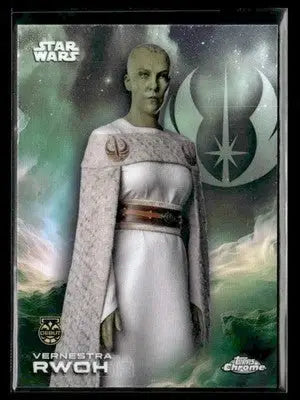 2025 Topps Chrome Star Wars Vernestra Rwoh #188 The Acolyte - Star Wars Card Single