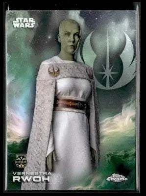 2025 Topps Chrome Star Wars Vernestra Rwoh #188 The Acolyte - Star Wars Card Single