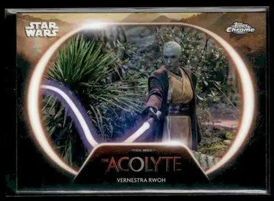 2025 Topps Chrome Star Wars Vernestra Rwoh #AC-16 Acolyte - Star Wars Card Single