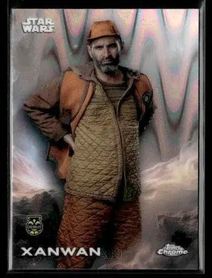 2025 Topps Chrome Star Wars Xanwan #195 RayWave Refractor - Star Wars Card Single