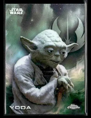 2025 Topps Chrome Star Wars Yoda #197 The Empire Strikes Back - Star Wars Card Single