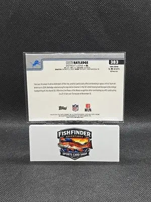 2025 Topps Chrome Tate Ratledge Refractor #383 RC - Football Card Single