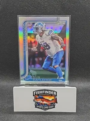 2025 Topps Chrome Tate Ratledge Refractor #383 RC - Football Card Single
