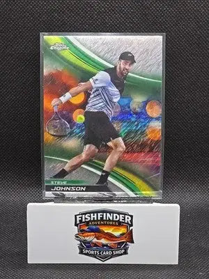 2025 Topps Chrome Tennis #272 Steve Johnson Shimmer Refractor - Other