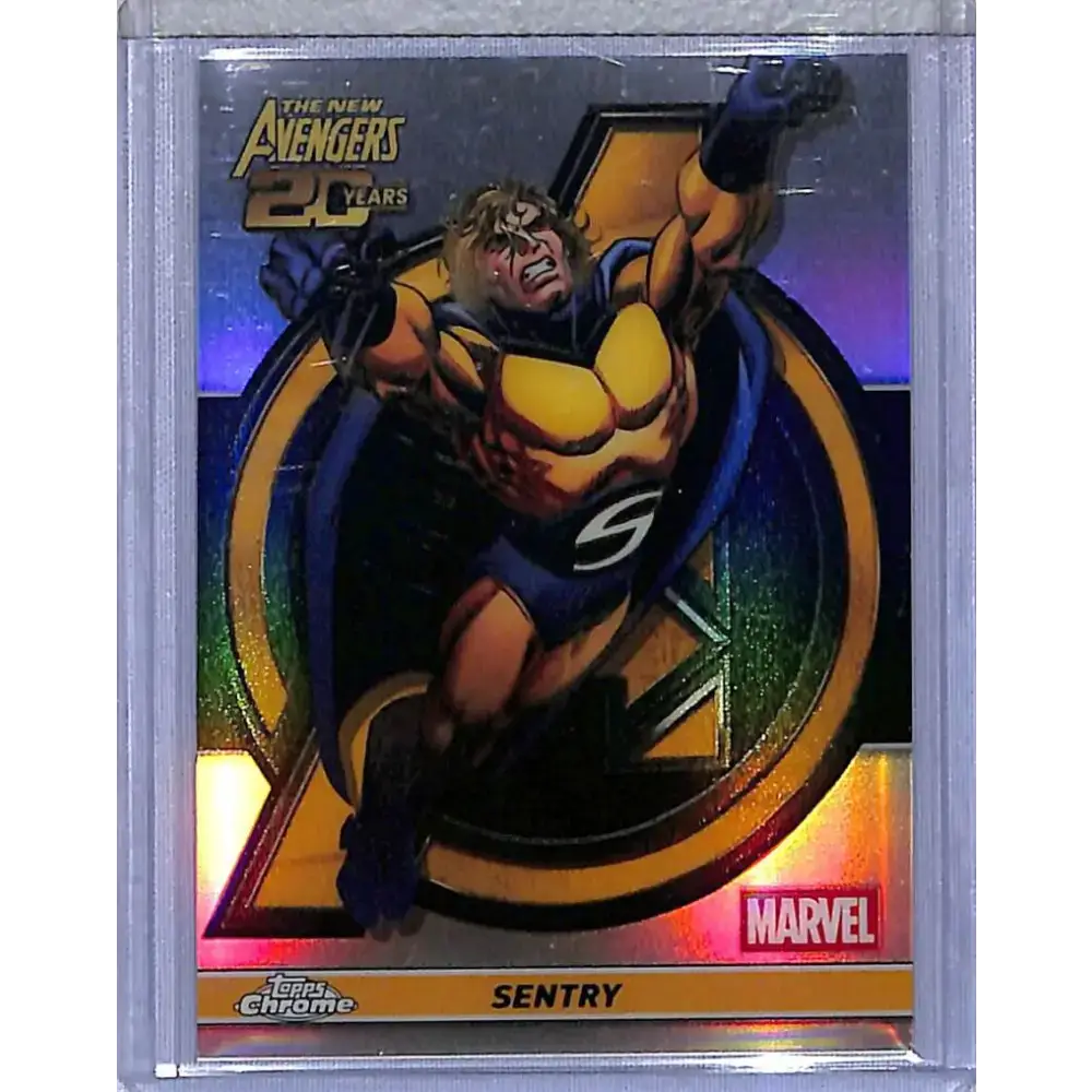 2025 Topps Chrome The New Avengers Anniversary #AV-4 Sentry NM-MT