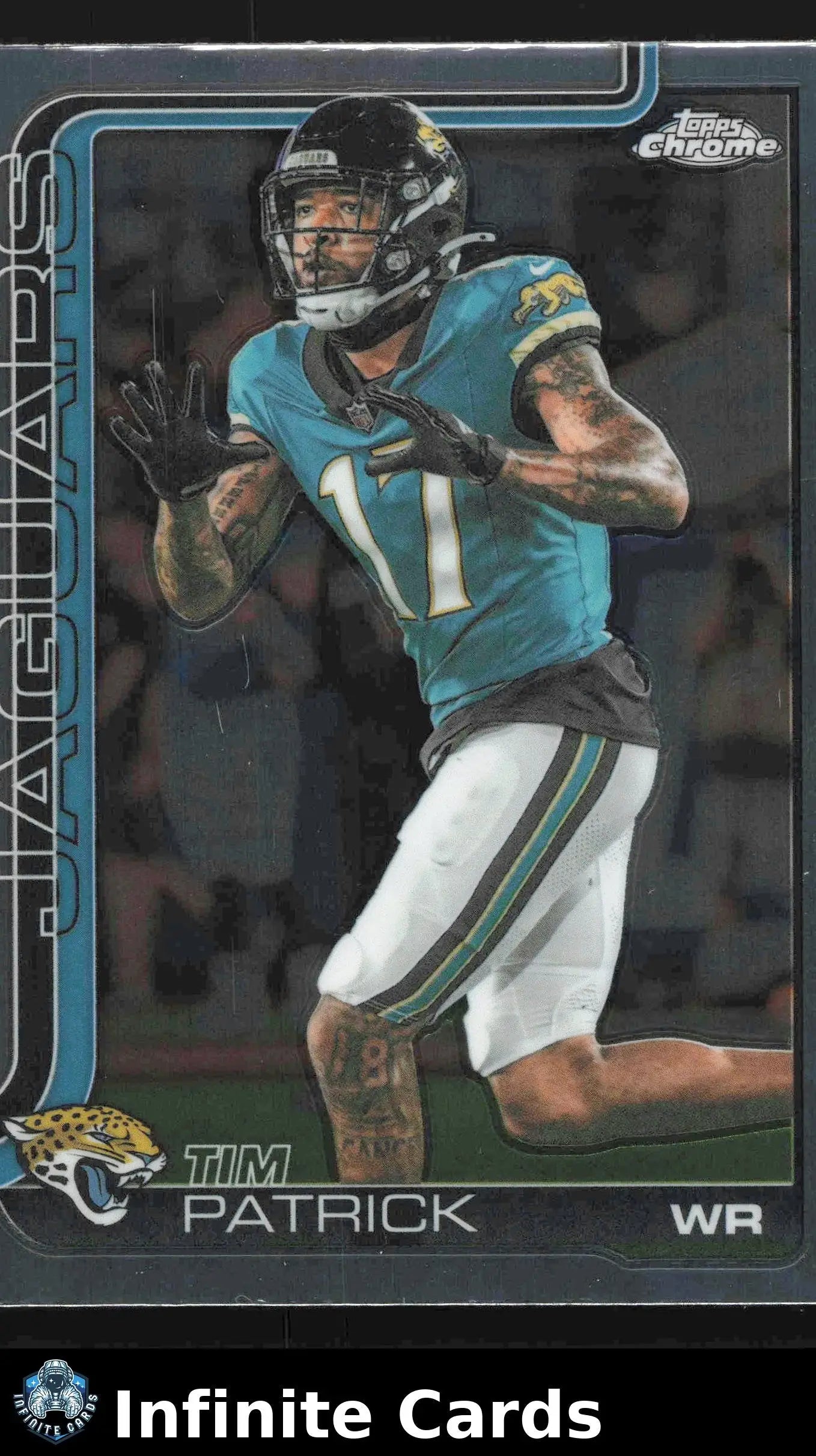 2025 Topps Chrome TIM PATRICK #96 Jacksonville Jaguars - Football Card Single