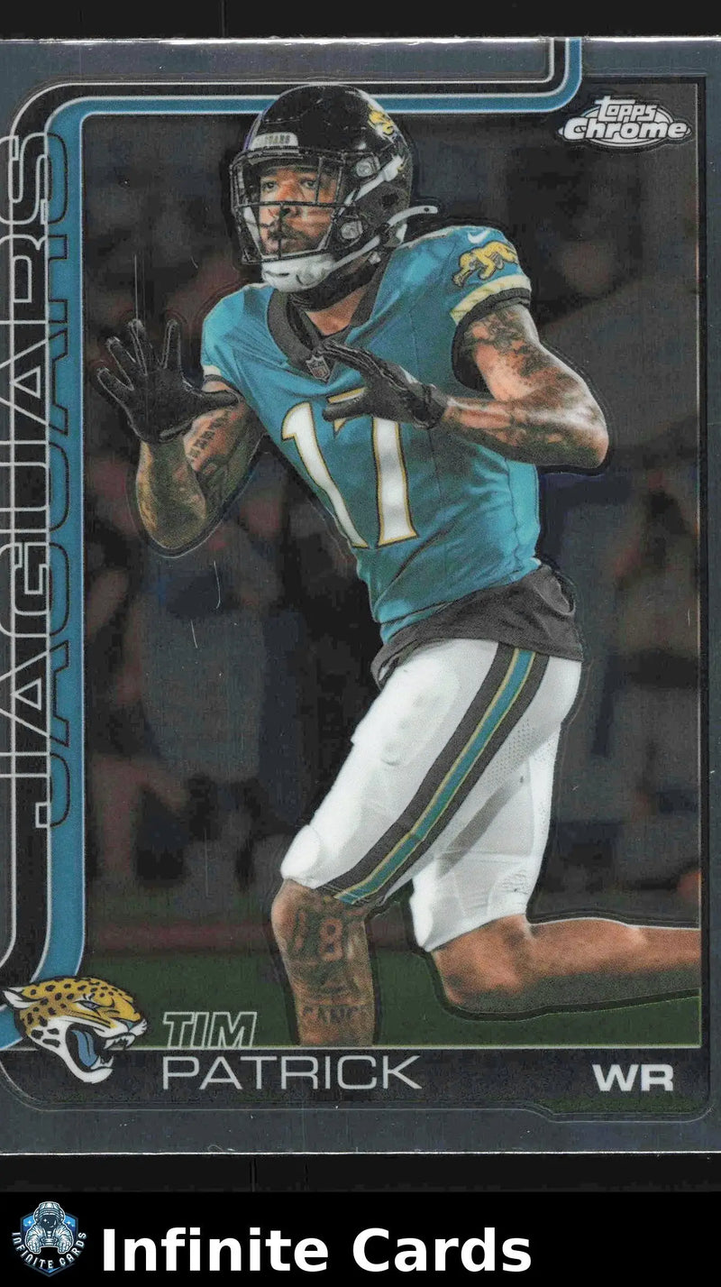 2025 Topps Chrome TIM PATRICK #96 Jacksonville Jaguars - Football Card Single