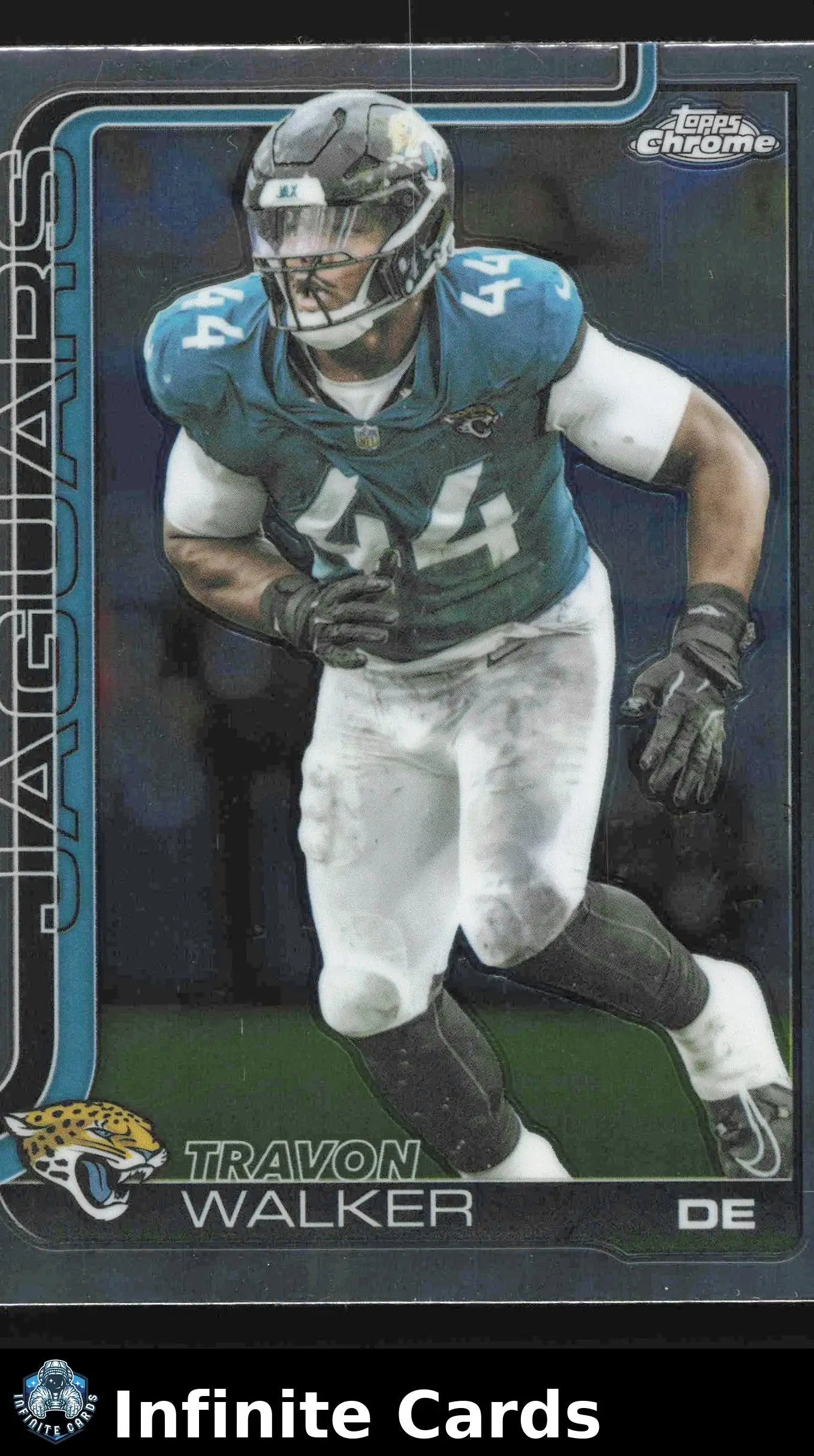 2025 Topps Chrome TRAVON WALKER #141 Jacksonville Jaguars - Football Card Single